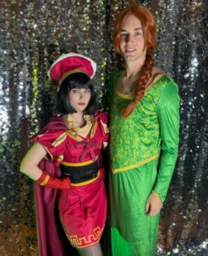 Sierra McCormick Instagram - Lord Farquaad & Fiona, if they slayed 💅

Happy Halloween !!