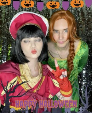 Sierra McCormick Instagram - Lord Farquaad & Fiona, if they slayed 💅

Happy Halloween !!