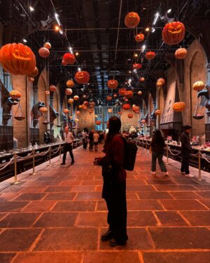 Simran Choudhary Instagram - I solemnly swear my heart belongs at Hogwarts 🪄🤍
.
.
.
#homecoming #mischiefmanaged #PotterHead #hogwarts #wizard #gryffindor #wizardingworld #notamuggle #harrypotter