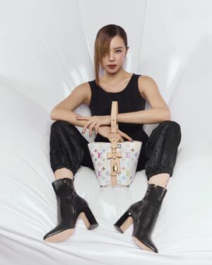 Sirin Horwang Instagram - My colors 2025!! #LVxMurakami #LouisVuitton @louisvuitton