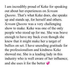 Skyler Samuels Instagram - She’s a true queen @keke 👑💗