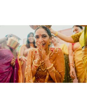 Sobhita Dhulipala Instagram - Raata sthaapana and Mangalasnaanam ☀️