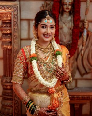 Sonal Monteiro Instagram - 11/08/2024 ♥️ 🔐 

 To all of them asking about my wedding look !! 
Wearing @arulaa_by_rashmianooprao … of course, No one could pull this off better ! ♥️ 
Babe the blouse 😍😍😍
Makeup -  @ganesh_makeover ♥️
Hair - @makeover_by_praveen ♥️ 
Mehendi- @mehendistoriesbykiran ♥️ 
Nails - @stacistudio ♥️
Photography- @lightbucketproductions ♥️ 
Jewellery- @gajraj_jewellers 

#sonalmonteiro #tharunsudhir #tharunsonaltakeok #weddingdress #wedding #southindianjewellery #southindianweddings #exclusive #kannada