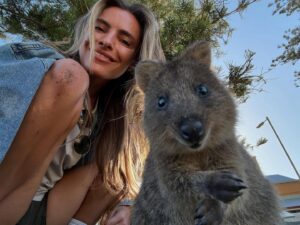 Sophia Thomalla Instagram - Never say again that Roger Federer had better Quokka photos than me 😂