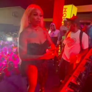 Spice Instagram - I Gave away a quick Quarter Million on this Dance competition , for my new song #Chair 🪑 and #Goat 🐐 at Boom Boom Birthday Party this morning 💙💙💙 SLIDE TO SEE THE DANCEHALL MADNESS. @billboardselector @harryhypemusic Had to stop by and show the Cheerleaders dem some love for the new year. #SupportWhoSupportYou @dhq_chicken @dhq_chips @dhqneaty @official_dollybody_