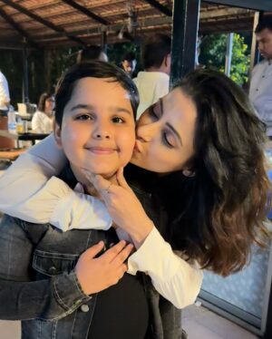 Subha Rajput Instagram - These two are heaven-sent. The little one keeps the kid in me alive, filling my world with laughter and magic, while the older one guides me with quiet strength, teaching me life’s most beautiful lessons. @kaizankhambatta and @yash_bhojwanii_ Thank you for just being you!♥️♥️
.
.
.
.

#happymood #moodboard #cheerup #goodvibes #happytime #instagood #instadaily #subharajput #gratitude #blessings #love
