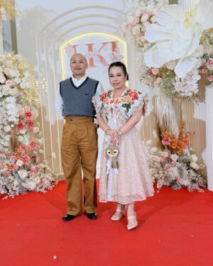 Sudarat Butrprom Instagram - เป็นการไปร่วมงานแต่งที่มีความสุขมากๆสนุกตั้งแต่ต้นจนจบดีใจกับคู่บ่าวสาวดีใจกับครอบครัวของทั้งคู่ด้วยนะคะ 🤵🏻‍♂️👰🏻‍♀️🤵🏻‍♂️👰🏻‍♀️ 🩷🩷