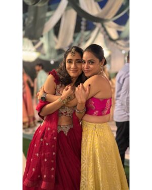 Sumona Chakravarti Instagram - Our Crazy Brats took the plunge & we couldn’t be happier… 
K&K 👩🏻‍❤️‍👨🏻 🍾 
A weekend full of love, warmth & happiness. ♥️🧿🫶🏼
n way too much of dancing… 💃🏻 

To happily ever after ✨💫 🥂
 
#CoolestBrideAndGroomEver  #ItWasAVibe 🎶