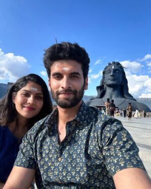 Swasika Instagram - Had a pleasant day at @isha.foundation. Just loved the whole day and the energy we got through the day because of the meditation we did.

#ishafoundation #shiva #yogic #calm #peace
