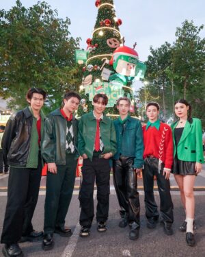 Tachakorn Boonlupyanun Instagram - "Grab Merry and munch" in my (2024) memory. 🎄☃️🎅

Many Thanks to khun @mamo_rayko 🙏💚✨️
@njarjarr @moobank_make @mintmeno @piikornlek @saayaa.mmuk