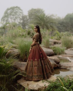Tanvi Malhara Instagram - in her whirlwind of emotions 🥹✨

@whitesage.weddings 📷💓

#tanviandpratham