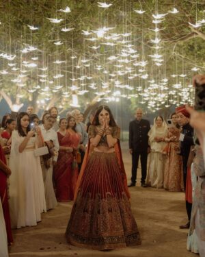 Tanvi Malhara Instagram - in her whirlwind of emotions 🥹✨

@whitesage.weddings 📷💓

#tanviandpratham