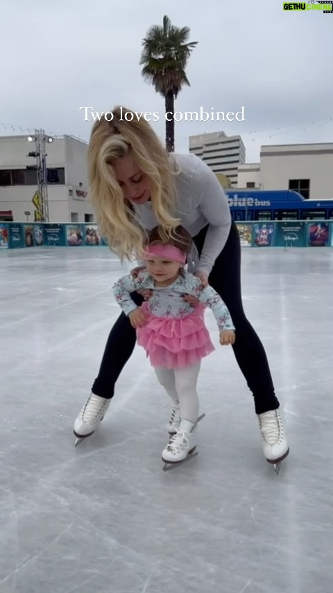 Tara Lipinski - 31K Likes - I’ve dreamed of this day. And on her 14 month birthday I took her to my sacred and special place that I have loved for so long.
Skating with her out there felt so surreal, holding my biggest love in my arms while my blades knowingly cut through the ice in the way they have been doing for 39 years- my time with the ice feels ancient and just part of me at this point but showing her my world felt so new and fresh.
Gigi loved it. Giggling as I spun her. Reminding me what is so magical about this sport.
Two loves combined ❤️❤️
More videos to come from this special day. Daddy even got out there! And my mom came to watch us from the boards
#figureskating