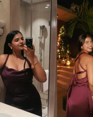 Tarini Shah Instagram - what is your color of the season ✨

dress by @shopdiris