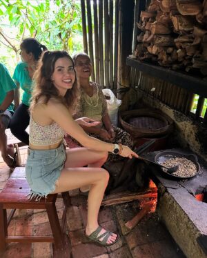 Tiffany Alvord Instagram - 🙈 To a coffee I’ll never forget - the bali catpoochino… 
💩 This was from the Bali-cat-poo-chino farm where they make some the purest freshest coffee.. from cat poo.. yup you read that right. 😅 Granted they wash, roast, and grind it so all you get is fresh fresh coffee. But these views were to die for and it was one of the best coffee views of the year.