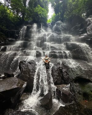 Tiffany Alvord Instagram - 💭 This was one of my favorite memories this year - visiting some epic waterfalls in Bali. ✨ The best part was the locals asked if they could photograph and give poses to help me capture the best waterfall pics! Aka impromptu waterfall shoot! XD I can’t wait for more adventures in 2025 ❤️