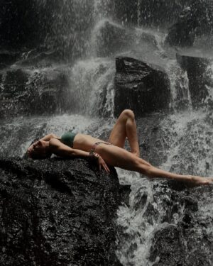 Tiffany Alvord Instagram - 💭 This was one of my favorite memories this year - visiting some epic waterfalls in Bali. ✨ The best part was the locals asked if they could photograph and give poses to help me capture the best waterfall pics! Aka impromptu waterfall shoot! XD I can’t wait for more adventures in 2025 ❤️