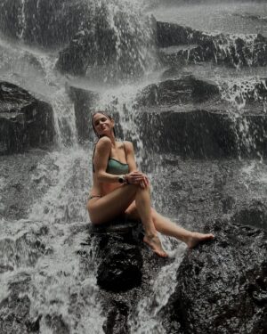 Tiffany Alvord Instagram - 💭 This was one of my favorite memories this year - visiting some epic waterfalls in Bali. ✨ The best part was the locals asked if they could photograph and give poses to help me capture the best waterfall pics! Aka impromptu waterfall shoot! XD I can’t wait for more adventures in 2025 ❤️