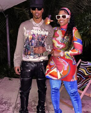 Trina Instagram - PUCCI Vibes, Thank you guys #ArtBasel24 🫶🏽💜

Photographer @BFA
Event @emiliopucci #PucciFunFair
Pucci Eyewear: 
@marcolin_eyewear
Attire: #PUCCI
#PucciEyewear
#BOUNDLESSVISION #PoweredByKAC Team