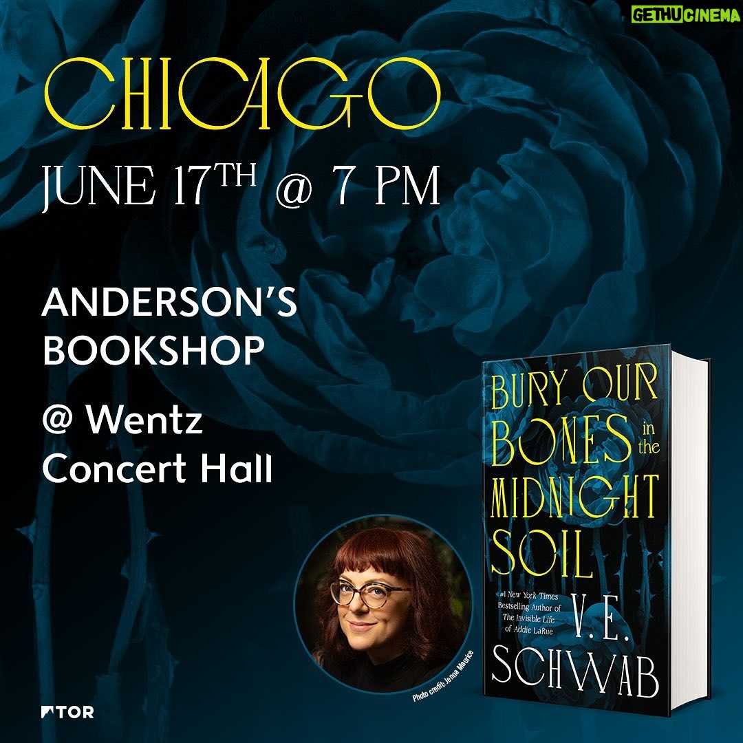 V. E. Schwab - 9.8K Likes - Who’s ready to join @veschwab on tour?! Get ready to celebrate the release of #BuryOurBonesintheMidnightSoil (@torbooks) across North America 🌹
Snag your tickets now via our link in bio and let us know where we’ll see you in the comments!
And for our UK friends… stops across the pond will be announced by @panmacmillan in January 2025. Stay tuned!
.
.
@blackbondbooks @irondogbooks @indigo @andersonsbookshop @charisbooksandmore @tatteredcoverbookstore @novelneighbor @dallasmuseumart @strandbookstore @booksmithsf @brooklinebooksmith @kingsenglishbookshop @bn_clackamas #torbooks #bookish #bookstagram #bookstagrammer #igreads #SFF #TBR #currentlyreading