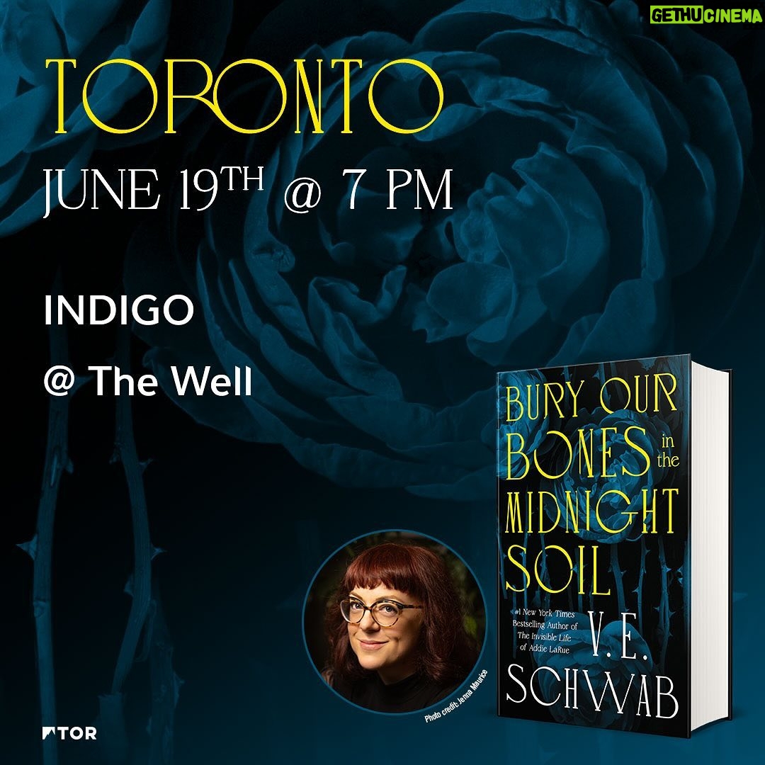V. E. Schwab - 9.8K Likes - Who’s ready to join @veschwab on tour?! Get ready to celebrate the release of #BuryOurBonesintheMidnightSoil (@torbooks) across North America 🌹
Snag your tickets now via our link in bio and let us know where we’ll see you in the comments!
And for our UK friends… stops across the pond will be announced by @panmacmillan in January 2025. Stay tuned!
.
.
@blackbondbooks @irondogbooks @indigo @andersonsbookshop @charisbooksandmore @tatteredcoverbookstore @novelneighbor @dallasmuseumart @strandbookstore @booksmithsf @brooklinebooksmith @kingsenglishbookshop @bn_clackamas #torbooks #bookish #bookstagram #bookstagrammer #igreads #SFF #TBR #currentlyreading