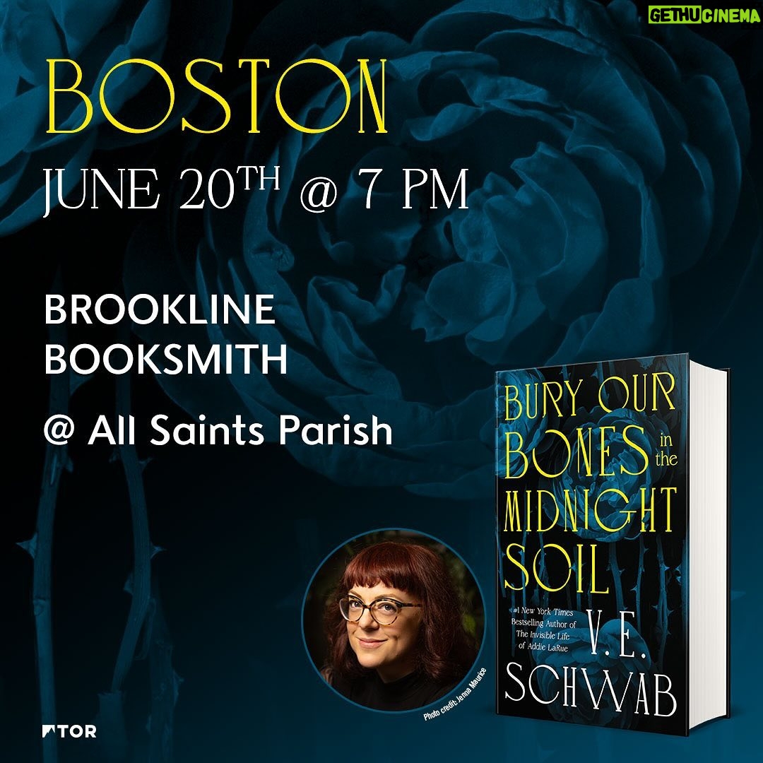 V. E. Schwab - 9.8K Likes - Who’s ready to join @veschwab on tour?! Get ready to celebrate the release of #BuryOurBonesintheMidnightSoil (@torbooks) across North America 🌹
Snag your tickets now via our link in bio and let us know where we’ll see you in the comments!
And for our UK friends… stops across the pond will be announced by @panmacmillan in January 2025. Stay tuned!
.
.
@blackbondbooks @irondogbooks @indigo @andersonsbookshop @charisbooksandmore @tatteredcoverbookstore @novelneighbor @dallasmuseumart @strandbookstore @booksmithsf @brooklinebooksmith @kingsenglishbookshop @bn_clackamas #torbooks #bookish #bookstagram #bookstagrammer #igreads #SFF #TBR #currentlyreading