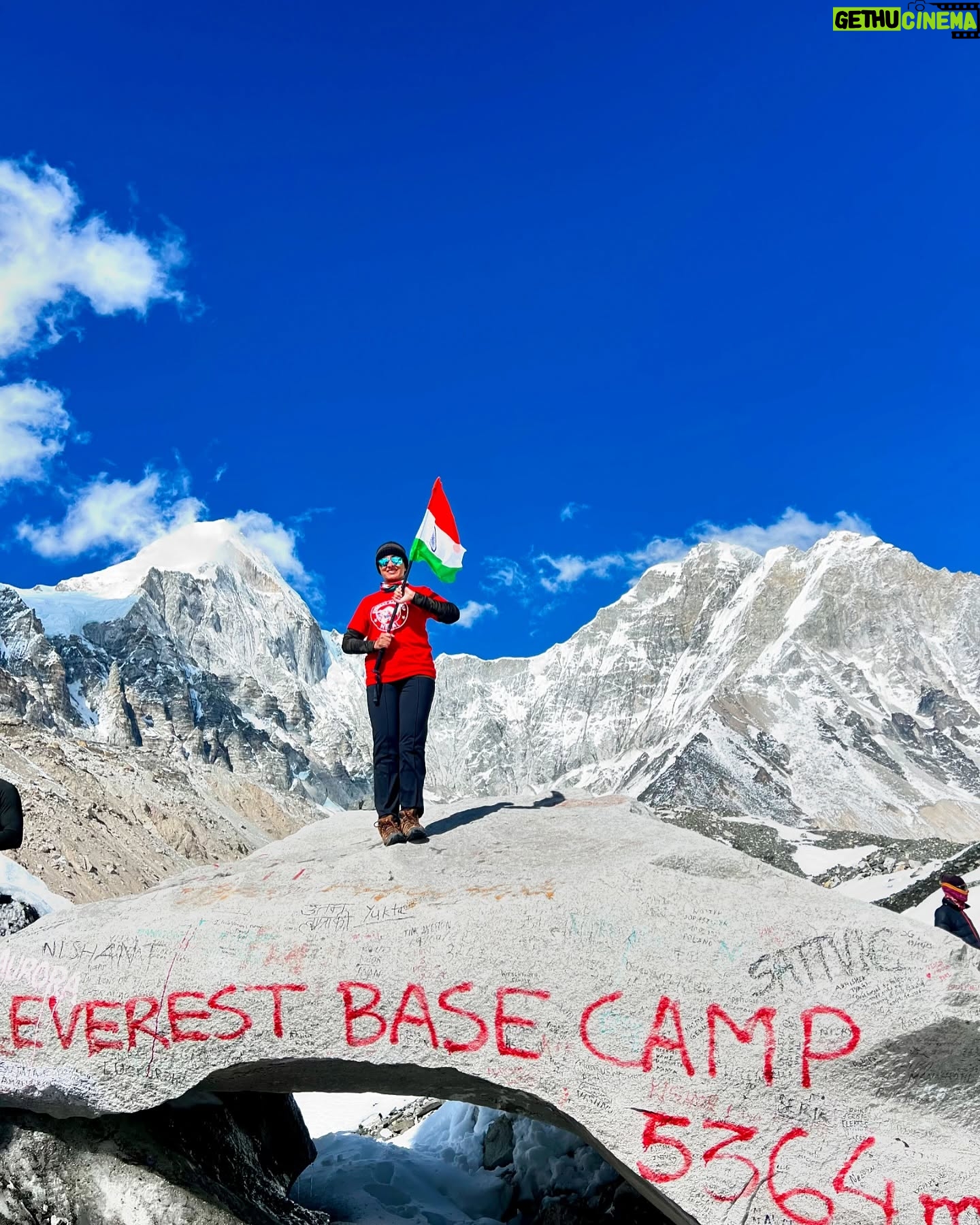 Vandana Lalwani - 4.2K Likes - Everest Base Camp 8th Oct 2024.
Bucketlist ✅
Conquered the toughest challenge, both mind and body pushed to the limit, and I’ve never felt more alive. Everest Base Camp: The hardest climb, the greatest achievement 🏔
#MindOverMatter #BucketListAchieved #EverestBaseCamp #everestbasecamptrek #everestbasecampoct2024 #nepal #trekking #everest #vandanalalwani