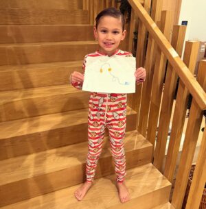 Vanessa Lachey Instagram - To our little Christmas Eve miracle, Phoenix! (My water broke at 29 weeks… you came at 30 weeks) May all your wishes & dreams continue to come true! And may Santa find the “blue Sony Walkman with one cassette tape ‘Born To Be Wild’ by Steppenwolf!” How appropriate, Haha! 😂🥰 Phoenix is one of the coolest kids I know. People gravitate towards his energy and it’s a Beautiful thing to watch and be around. As his Mama, I would do anything for this kid(all my kids)! So, to those of you who continue to help make his life “extra special”, know I Love You! VERY MUCH! ❤️ Happy 8th Birthday Big Guy!