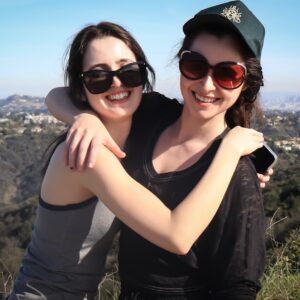 Vanessa Marano Instagram - Happy Birthday Laura! Remember that time you had brown hair?