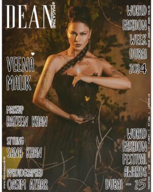 Veena Malik Instagram - @theveenamalik Gracing the cover of DEAN Magazine! 
She stuns with her bold and glamorous look.. 🌟

💄 Makeup: @razeenofficialmua1
👗 Styling: @sannakhan5 
📸 Photography: @qasimazharphotography
.
@iiaward
@world.fashion.festival.awards
.
#VeenaMalik #deanmagazine #deancelebritymagazine #DeanLifestyleMagazine #deanbusinessmagazine #deanfashionmagazine #DubaiFashionWeek  #BoldAndBeautiful #FashionAwards #DubaiEvents