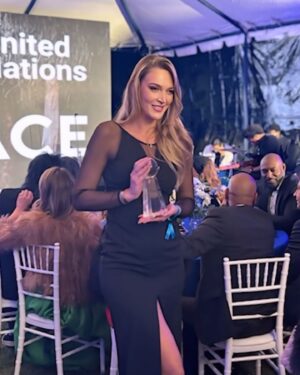 Victoria Jancke Instagram - ✨Honored to receive the @unitednations Global Impact Award for Community Building✨

Last night in Los Angeles, I had the incredible honor of receiving the Global Impact Award for Community Building from the United Nations . This recognition feels like a dream come true, and I am deeply humbled and grateful.

@grow__and_glow_women isn’t just a mission—it’s my life’s work. My passion is to help women feel safe in their femininity and to create a powerful community of women who uplift and support one another.

This award is a testament to the countless women who have joined me on this journey. Together, we are rewriting narratives, healing, and thriving—not just as individuals but as a united, empowered collective.

Thank you to everyone who has been part of this journey. This award is for all of us, a reminder that when women stand together, we create something extraordinary.

Here’s to a future filled with love, empowerment, and limitless potential. 💫 Where the feminine and the masculine co-exist and support each other. 

Photos by amazing @adrianthephotographer 

#GlobalImpactAward #UnitedNations #GrowAndGlow #Empowerment #WomenSupportingWomen
