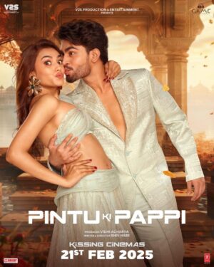 Vidhi Yadav Instagram - Pintu Ki Pappi✨
Kissing Cinemas on 21st Feb 2025❤️
.
 @iamshushantt @jaanyaajoshi @ganeshacharyaa @vidhi.acharya @iamssshiv @v2sstudio @pintukipappimovie @tseries.official 
@pankajkhemka10