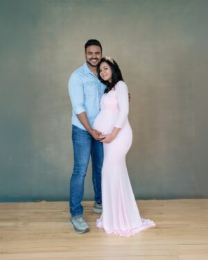 Vidhya Instagram - Photos by @imichael.1 ❤️

I wait for you, my precious one,
My heart, my soul, my rising sun.
Wrapped in grace, so pure and small,
The dearest gift, the greatest of all.

My life has come full circle,
Pure bliss, whole and true.
As seasons change and time unfolds,
Our story of love forever holds🤍