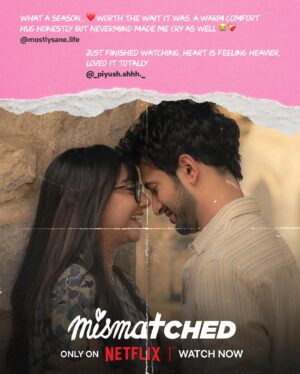 Vidya Malvade Instagram - #SHUKRIYALOLZEENAT 

So much love you guys have been pouring upon us …❤️‍🔥❤️‍🔥❤️‍🔥❤️‍🔥
Have been tagged in over a hundred stories since last night .. been trying to read all your beautiful comments , letters & reviews that y’all are writing with so much heart & warmth 

Our hearts are fulllll 
Thankyou.. thank you everyone 

#MISMATCHEDONNETFLIX
#MismatchedS3onnetflix