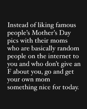 Vinodhini Vaidynathan Instagram - No one cares if you’ve eaten except your own actual mom. Happy Mother’s Day.