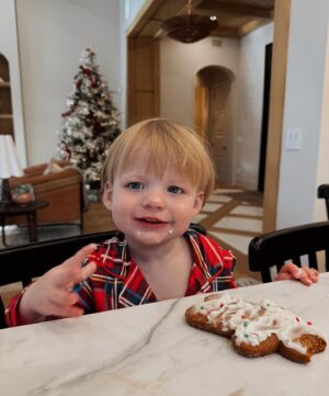 Witney Carson Instagram - A Christmas we won’t forget! ✨ 
Leo age 3, Jet 19 months 
Some things to document… 
Moved in to our renovated home two days before Christmas Eve to host my family- (not done yet! 😵‍💫) it was CHOAS but so exciting 🙏🏼
Christmas Eve family swim & home-made pizza 
The Grinch in Christmas pjs (Leo was very into this one!) 
Twinkle twinkle little star performance from Jet was a highlight 🥹
Christmas morning cinnamon rolls and hash brown casserole while we open presents (my fam and Carson’s moms traditions combined 🤤) 
Jet was most excited about his musical set and his basketball, Leo’s faves were his science experiments and his kid cutlery set to help mom and dad cook, & the fire breathing dragon of course 😅
Bethlehem dinner, sharing how Christ has changed us for the better this year. 🙏🏼 
Games with the adults to end the night!