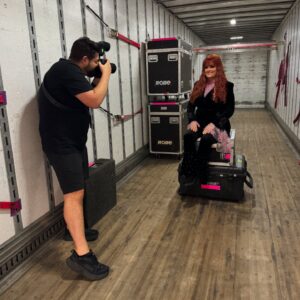 Wynonna Judd Instagram - Camera roll crumbs from 2024. Looking back with a grateful heart!!! 

1- Got to play in Alaska again 🩵
2- Married off the final Moser son 💍
3- The best group to be stuck in an airport with ✈️
4- Sparkles. Duh. ✨
5- Meet Moonshine! 🐮 Kaliyah loves giving him treats!
6- BTS 📸
7- @starletjudd is a really good sport 💕
8- Hazel Claire has already stolen my heart 🎀
9- We love Austin!!! 🎶
10- Ryman selfies with @ashleymcbryde 🤳
11- Farm life. 🐔
12- I 💚 @laineywilson
13- Girls night out @robertswesternworld 🥂
14- Spent time with @officialstetsonwright and his sweet family 🤠
15- Princess Kaliyah’s first time trick or treating! 🎃
16- Boomer.🥤
17- Nonie’s little sous chef. 👩🏼‍🍳
18- First time using my @kubotausa mower. 🚜
19- Cooking in stage clothes. What else is there to do? 🍅
20- No caption needed. 😆🏓