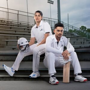 Yastika Bhatia Instagram - #PaidPartnership Game face? Check. Game shoes? Double check. ✅️✅️ 

@yastika.bhatia and @ishankishan23 bring it all with Skechers cricket shoes. 🏏 
Search for 214200-WBKY & 214200-WLB on the website to shop.

#SkechersCricket #GameOn #CricketShoes #Skechers #Cricket