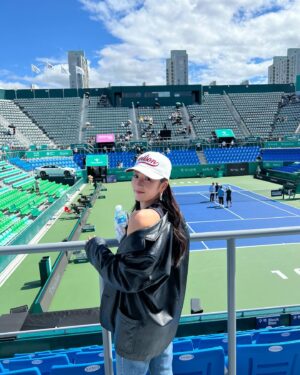 Yoon Bo-mi Instagram - 🎾2024코리아오픈테니스🎾

믓찌다..👍
날씨너무좋다☁️🌤️