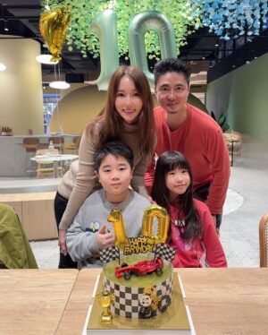 Yvonne Lim Instagram - My dear #happyAJ, can't believe we are celebrating your first double-digit birthday—a whole decade of you! 🥳😍
It’s hard to put into words just how much you mean to me...🤩

From the moment I held you in my arms, you transformed my life in the best way possible. You’ve filled it with endless wonder, laughter, and love. Your smile and laughter has a way of brightening even the darkest days..🌟

Thank you for inspiring me to cook and bake with love, and for being my biggest taste-tester. Watching you enjoy the meals I make is one of my greatest joys because I always want to give you the very best. 💕

You amaze me every single day with your curiosity and your huge heart. You ask the best questions—ones that make me think, laugh, and even sometimes learn right alongside you. I am in awe of your strength and kindness, the way you care about others, and the dreams you’re already beginning to shape.😍

As you step into this exciting new chapter, know that I will always be here—cheering for you, catching you when you fall, and celebrating all your wins. You are my greatest blessing, my most precious gift, and the reason my heart feels so full.❤️

Happy 10th birthday, my sweet boy. I love you to the moon, around the stars, and back a million times over.😘

Thank you to our dear friends for coming together at short notice to celebrate with us. 😘

#AJTurns10
#Firstborn
#FirstDecade 
#FirstDoubleDigits 
#10YearsOfLove 
#ForeverMyBaby
#MySunshine
#MyJoyandHappiness
#KoreanMuscatJellyCheesecake
#MadeWithLove
#BirthdayCake
#Homemade
#生日快乐
#妈妈很爱你
#永远我的宝贝
#平安
#健康
#感恩