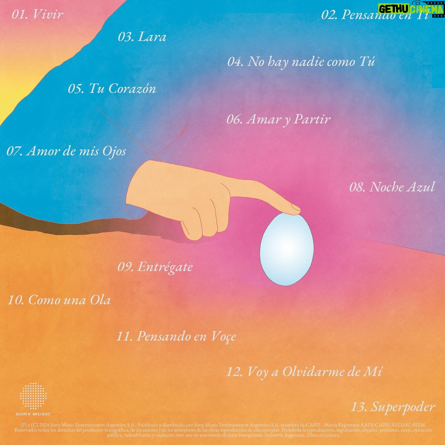 Zoe Gotusso - 23.4K Likes - Vamos terminando el año con música nueva 💋
El 25/10 sale mi segundo álbum, se llama Cursi.
Producido por Cachorro Lopez y Diego Mema