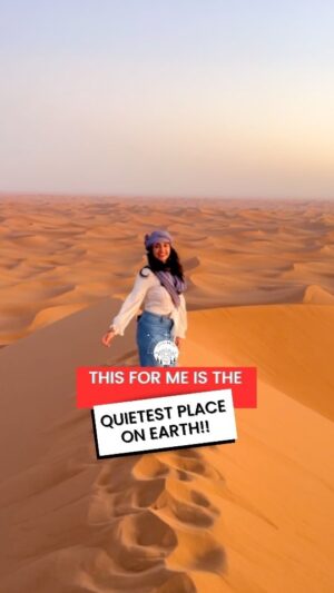 Aakansha Monga Instagram - Did I find you a quiet spot?!📣

Sahara Desert is a PARADISE for you… here you’ll find yourself amongst no distractions - just you, the sand and the stars🐪✨ 

And even though it stretches over 11 countries, in my opinion, Morocco is the best place to experience it! Camp in the desert, experience the berber tribe culture, go sand-boarding and end the cool night singing around the fire with the locals!

Apart from the tall sand dunes and golden sunsets of the desert, the city of Marrakech has souks, people and vibes that will literally make you feel like you’re in an Aladdin movie🧞‍♂️

And guess what? For Indians, you just need an E-visa which is fairly easy to get. Spring (Feb to April) and Fall (Sept to Nov) are the best time to explore Morocco’s beauty with fewer crowds!

If these aren’t enough reasons to add Morocco to your bucket list today- stay tuned, cause I have a lot more coming out for you from this amazing country!!
Now tell me in the comments, who’s that special person who you’d like to be lost with in the Sahara desert?💌

[TravelAmore, Morocco, marrakech, morocco travel, travel stories, travel tips, Sahara Desert, world’s biggest desert, Africa, berber tribe, morocco vibes, moroccan, travel dairies,destination reccos]
