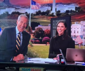 Abby Huntsman Instagram - Are these smiles convincing enough? Thanks for making history with us @primevideo 🇺🇸 felt right at home with the Utah red rocks behind us! The same stage Wizard of Oz was filmed!! Huge thank you to the team and our own wizard @jonathanwald 🙏