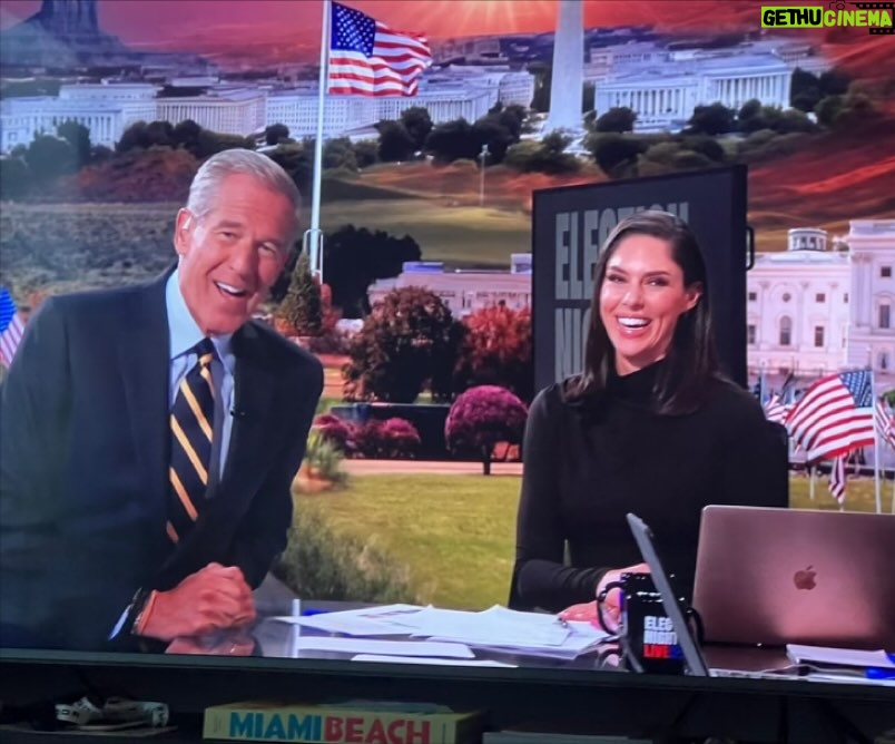 Abby Huntsman - 1.4K Likes - Are these smiles convincing enough? Thanks for making history with us @primevideo 🇺🇸 felt right at home with the Utah red rocks behind us! The same stage Wizard of Oz was filmed!! Huge thank you to the team and our own wizard @jonathanwald 🙏