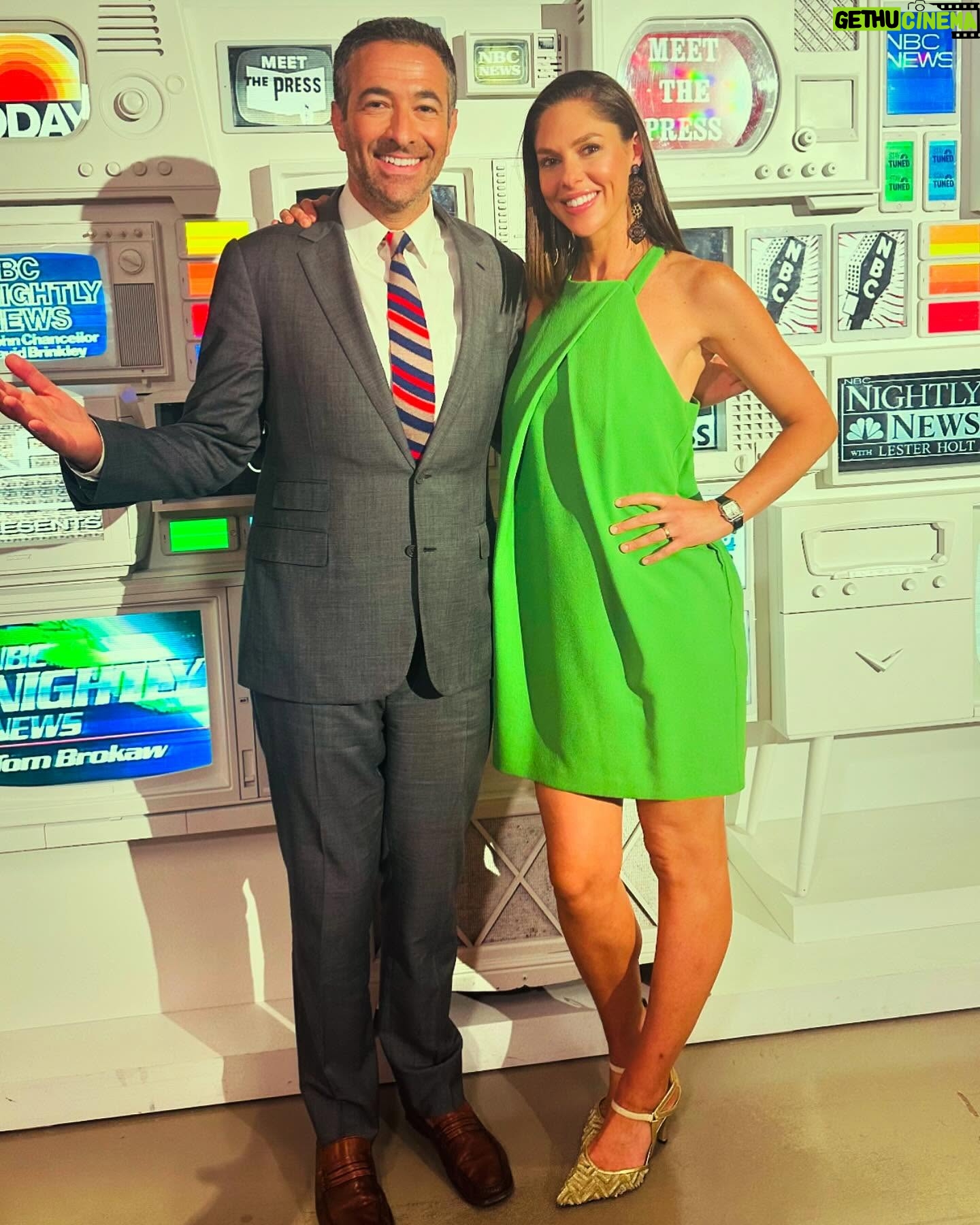 Abby Huntsman - 3K Likes - Took off the Mac n cheese stained sweat pants for the night. Fun to be back w one of my fav people. @arimelber you’re still as talented and awkward as you’ve always been! Proud of you sir. 🇺🇸