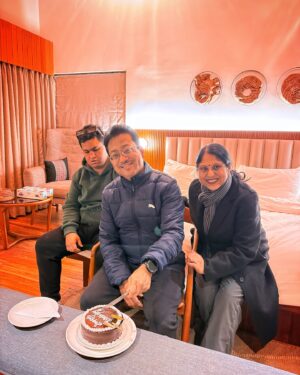 Aditi Shrestha Instagram - 58 years of wisdom but energy of a 5 year old 🧿🥳 happy birthday @shishirshrestha