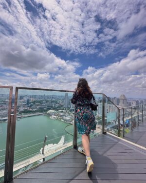 Aditi Shrestha Instagram - today's view 🇸🇬 
#singapore #marinabaysands