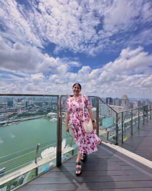Aditi Shrestha Instagram - today's view 🇸🇬 
#singapore #marinabaysands