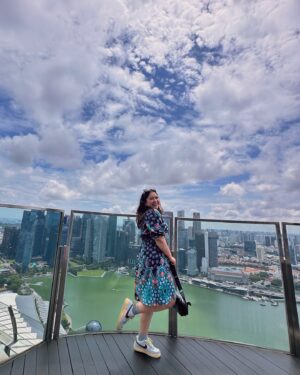 Aditi Shrestha Instagram - today's view 🇸🇬 
#singapore #marinabaysands