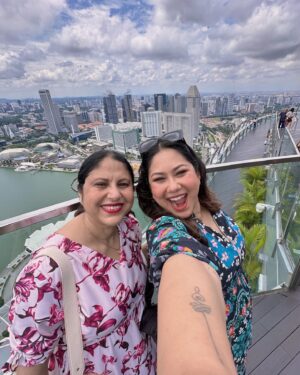 Aditi Shrestha Instagram - today's view 🇸🇬 
#singapore #marinabaysands